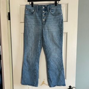 Madewell Light Blue Flare Jeans